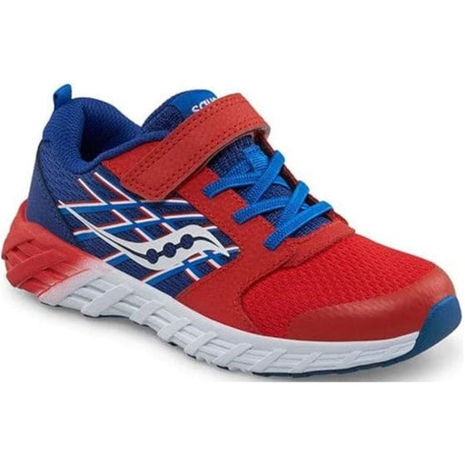 SAUCONY WIND A/C 2.0 KIDS' - FINAL SALE! Sneakers & Athletic Shoes Saucony Kids RED/BLUE 11 