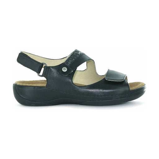 LIANA SANDAL WOMEN'S SANDALS Wolky BLK/ANTHRACITE 36 