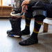 DARN TOUGH OVER-THE-CALF MIDWEIGHT SKI SOCK MEN'S - MISSING FEATURES Apparel Darn Tough 