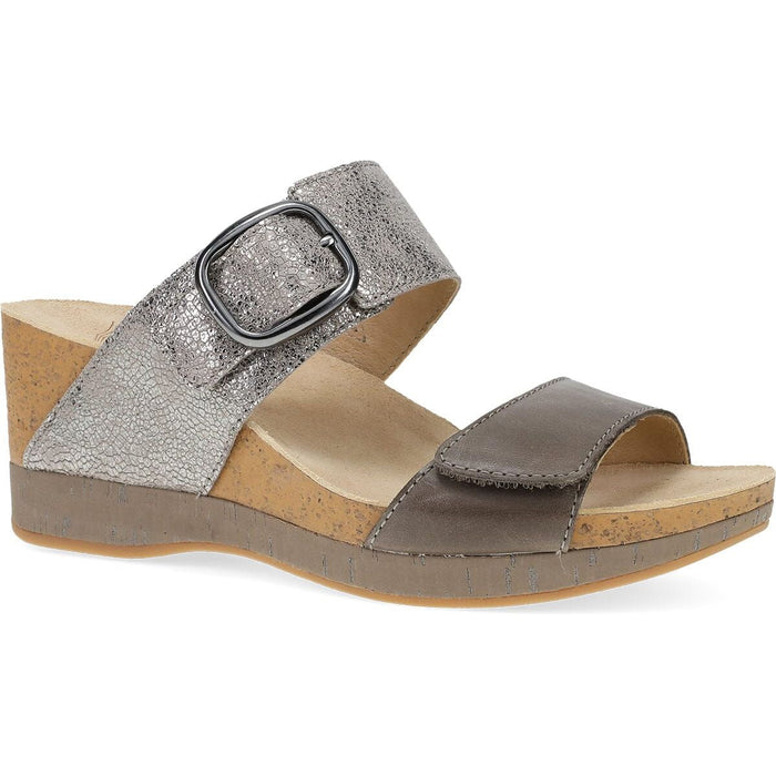 SHANNON SANDAL WOMEN'S SANDALS Dansko PEWTER/TPE 36 