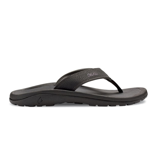 OLUKAI OHANA MEN'S Sandals Olukai BLACK/DARK SHADOW 7 