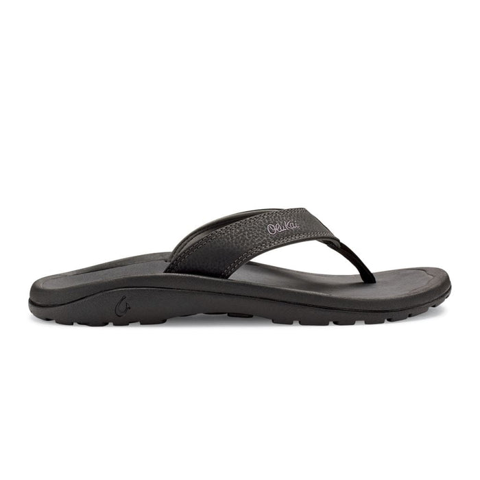 OLUKAI OHANA MEN'S Sandals Olukai BLACK/DARK SHADOW 7 
