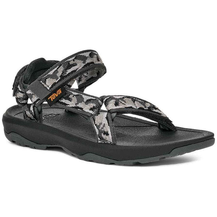 TEVA HURRICANE XLT 2 BIG KIDS' Sandals Teva MOUNTAIN MOSAIC GREY/BLACK 4 