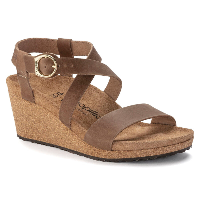 SIBYL SANDAL february WOMEN'S SANDALS Birkenstock COGNAC 36 N