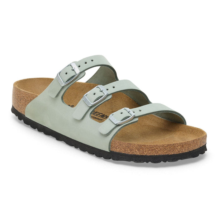 FLORIDA NUBUCK WOMEN'S SANDALS Birkenstock PURE SAGE 36 R