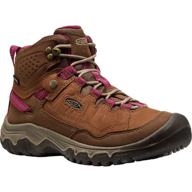 KEEN TARGHEE IV WATERPROOF HIKING BOOT WOMEN'S Boots Keen BISON/BEAUJOLAIS 5 