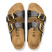 BIRKENSTOCK ARIZONA CROC-EMBOSSED LEATHER WOMENS Sandals Birkenstock 
