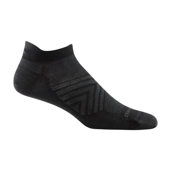 DARN TOUGH RUN NO SHOW TAB NO CUSHION ULTRA-LIGHTWEIGHT RUNNING SOCK MEN'S Apparel Darn Tough BLACK M 