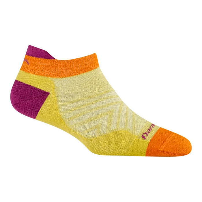 DARN TOUGH RUN NO SHOW TAB ULTRA-LIGHTWEIGHT RUNNING SOCK WOMEN'S Apparel Darn Tough CITRUS S 