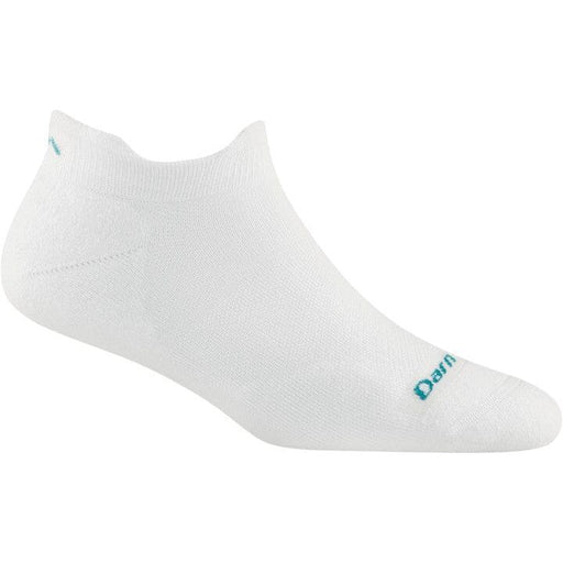 DARN TOUGH RUN NO SHOW TAB ULTRA-LIGHTWEIGHT RUNNING SOCK WOMEN'S Apparel Darn Tough WHITE S 