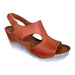 V ITALIA 859 WEDGE SANDAL Sandals V Italia ORANGE 36 