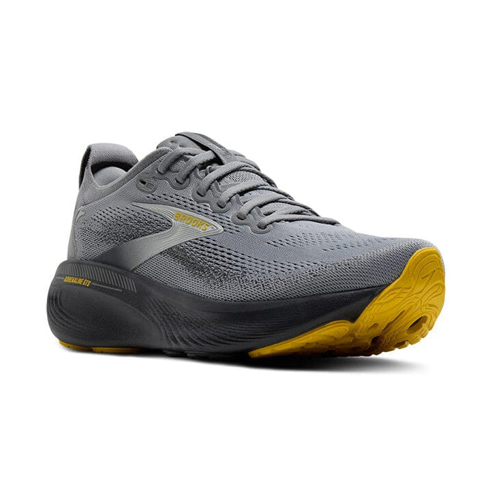 BROOKS ADRENALINE GTS 25 MEN'S MEDIUM AND WIDE Sneakers & Athletic Shoes Brooks PRIMER GREY/EBONY/JASMIN 7 D