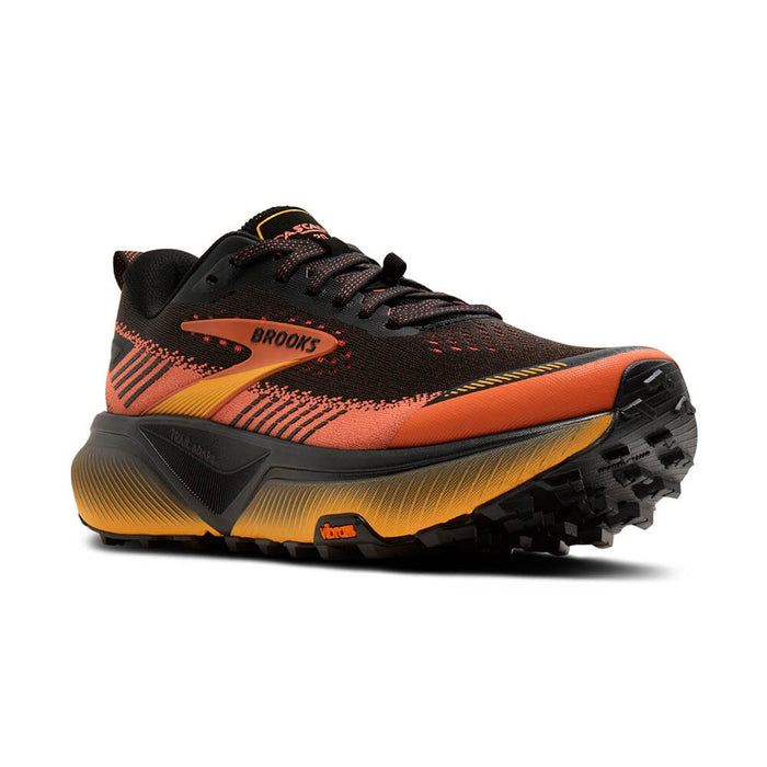 BROOKS CASCADIA 20 MENS - missing description Sneakers & Athletic Shoes Brooks BLACK/TIGERLILY/ORG 7 