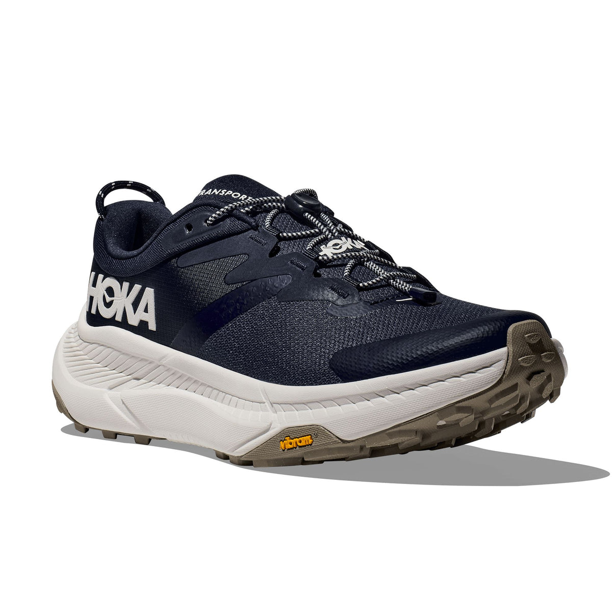 Hoka One One Transport Shoes Men Size 10.5 D Vibram‎ Hiking Running 1123153 WWH Men main image 4