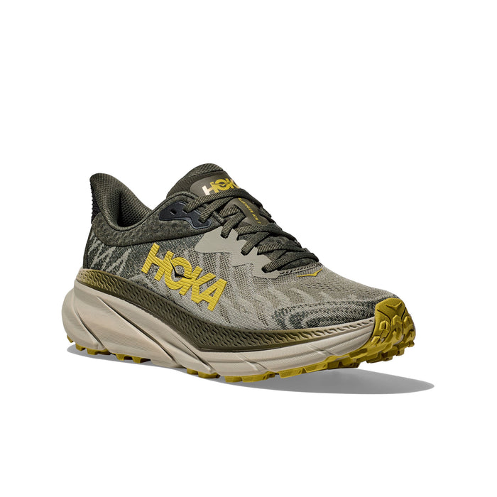 HOKA ONE ONE CHALLENGER ATR 7 MEN'S MEDIUM AND WIDE Sneakers & Athletic Shoes Hoka One One OLIVE HAZE/FOREST 7 MEDIUM