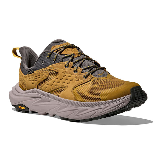 HOKA ANACAPA 2 LOW GTX MEN'S Sneakers & Athletic Shoes HOKA MUSTARD SEED/CEMENT 7 D