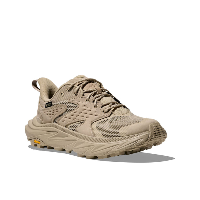 HOKA ANACAPA 2 LOW GTX WOMEN'S Sneakers & Athletic Shoes HOKA RAW LINEN/OAT MILK 5 B