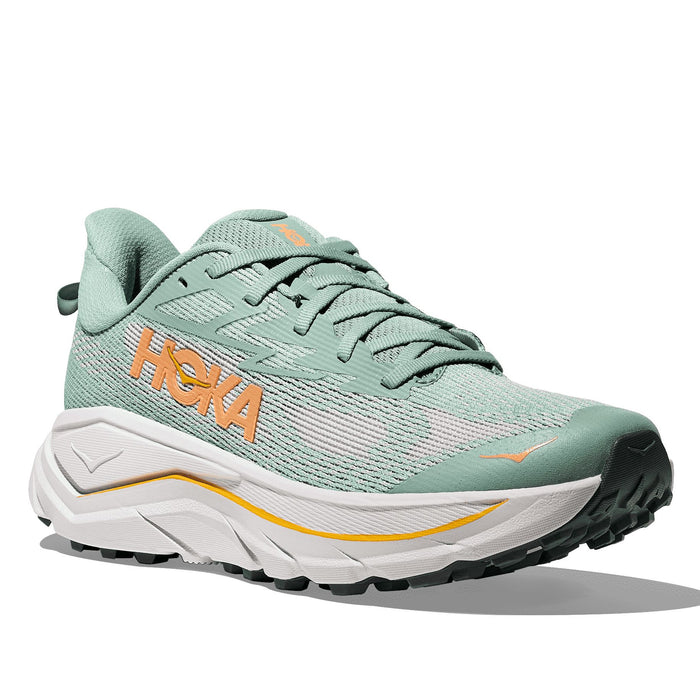 HOKA CHALLENGER 8 WOMEN'S MEDIUM AND WIDE Sneakers & Athletic Shoes HOKA JADE/COSMIC GREY 5 B