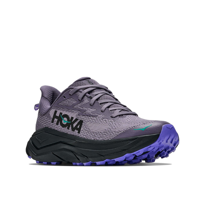 HOKA CHALLENGER 8 WOMEN'S MEDIUM AND WIDE Sneakers & Athletic Shoes HOKA PURPLE FOG/BLACK 5 B