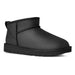 UGG CLASSIC ULTRA MINI WOMEN'S WOMEN'S BOOTS Ugg BLK LEATHER 5 