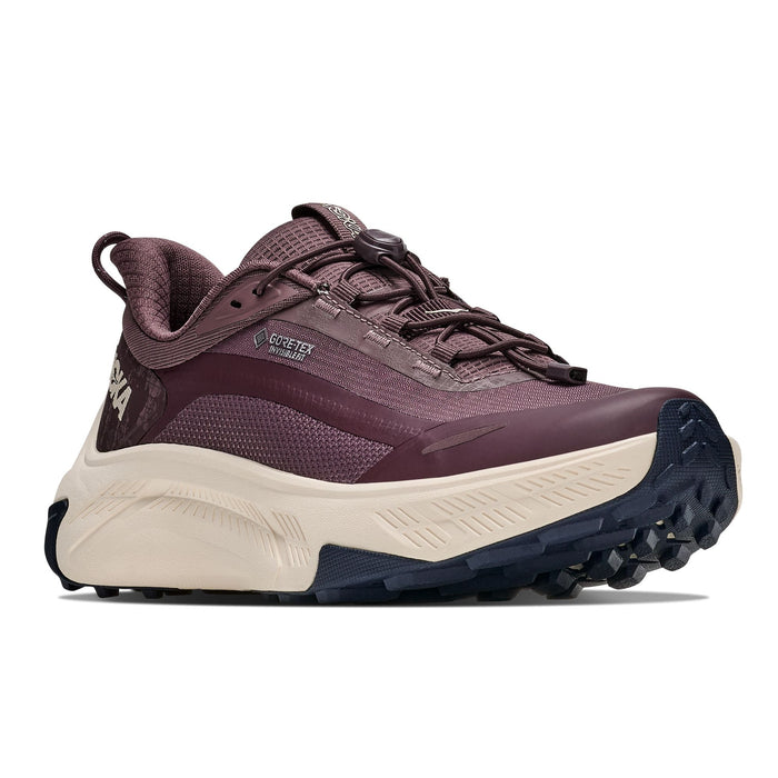 HOKA TRANSPORT 2 GTX WOMEN'S Sneakers & Athletic Shoes HOKA SMOKY QUARTZ/DEEP MAUVE 5 B