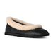 W ZORA LEATHER FLAT WOMEN'S CASUAL Ugg BLK LEATHER 5 