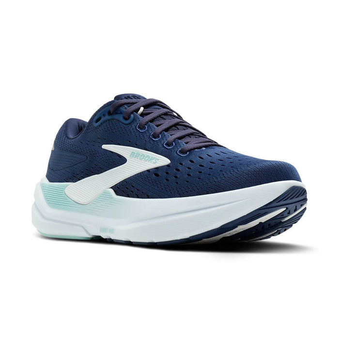 BROOKS GHOST MAX 3 WOMEN'S MEDIUM AND WIDE Sneakers & Athletic Shoes Brooks NAVY/PEACOAT/CLEARWATER 5 B