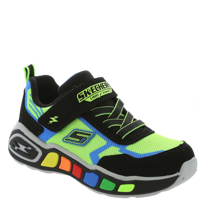 SKECHERS PLAY SCENE - STORM BRIGHTS KIDS' Sneakers & Athletic Shoes SKECHERS LIME/BLK 5 