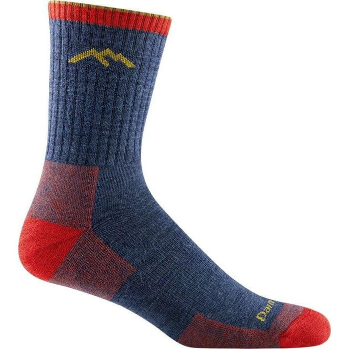 DARN TOUGH HIKER MICRO CREW MIDWEIGHT HIKING SOCK MEN'S Apparel Darn Tough DENIM S 