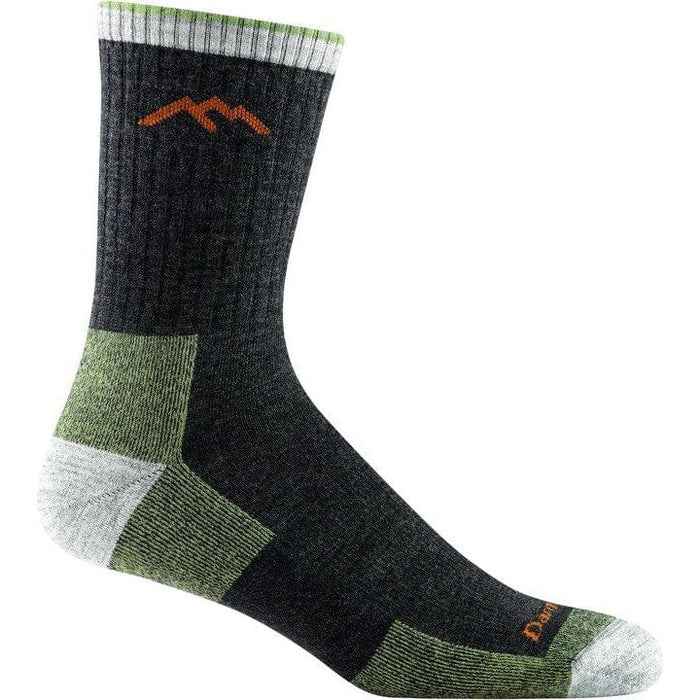 DARN TOUGH HIKER MICRO CREW MIDWEIGHT HIKING SOCK MEN'S Apparel Darn Tough LIME M 