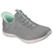 SKECHERS SLIP INS: SUMMITS-DREAM CHASER Sneakers & Athletic Shoes SKECHERS GREY/MINT 5 M