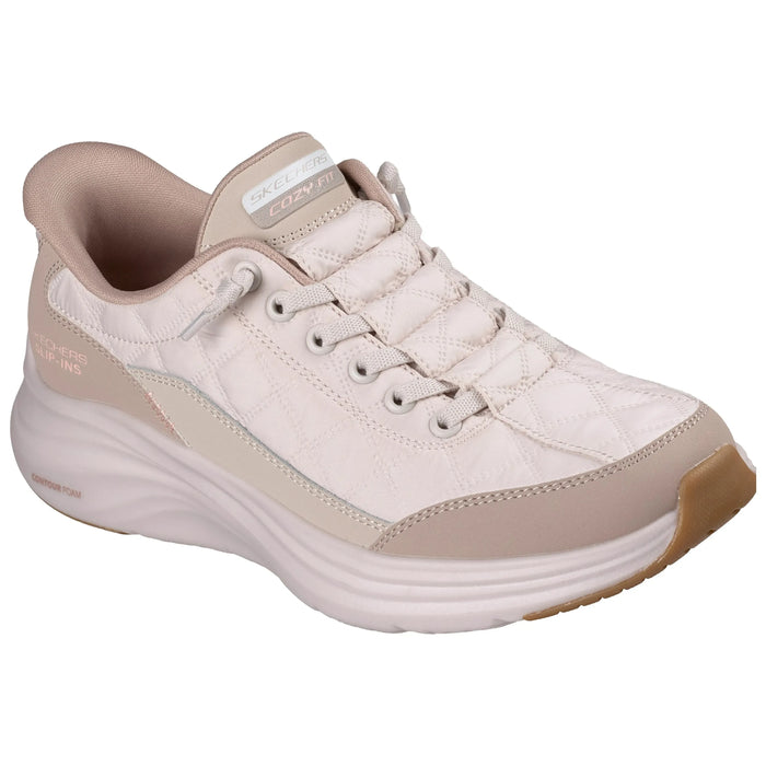 SKECHERS SLIP INS: CONTOUR FOAM-COZY FIT Sneakers & Athletic Shoes SKECHERS NATURAL/TAUPE 5 