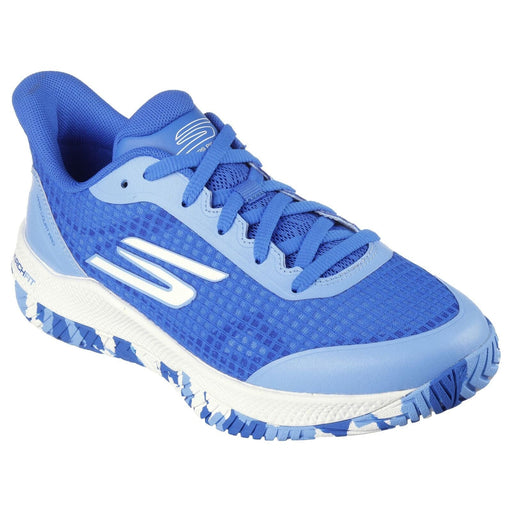 SKECHERS VIPER COURT PRO PICKLEBALL WOMEN'S Sneakers & Athletic Shoes SKECHERS BLUE/WHT 5 Medium