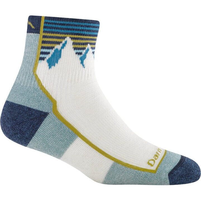 W HIKER QTR CUSH SOCKS Darn Tough WHITE S 