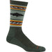 DARN TOUGH VANGRIZZLE BOOT MIDWEIGHT HIKING SOCK MEN'S Apparel Darn Tough TROUT RIVER M 