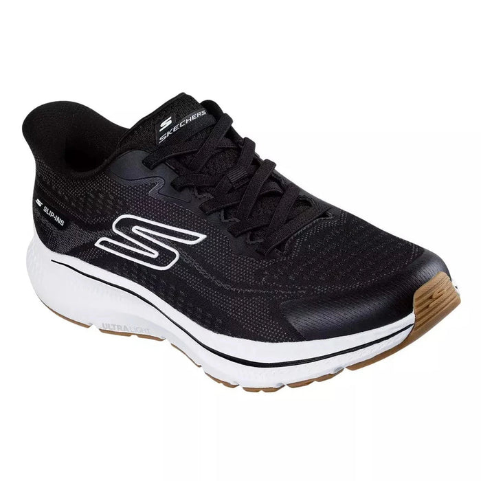 SKECHERS SLIP-INS: GO RUN CONSISTENT 2.0 - LOCKHART MEN'S MEDIUM AND WIDE Sneakers & Athletic Shoes SKECHERS BLK/WHT 7 M