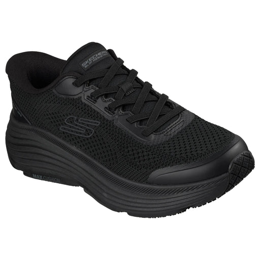 SKECHERS SLIP-INS WORK SLIP RESISTANT MAX CUSHIONING ENDEAVOR SHOUKA SR Sneakers & Athletic Shoes SKECHERS BLK 7 
