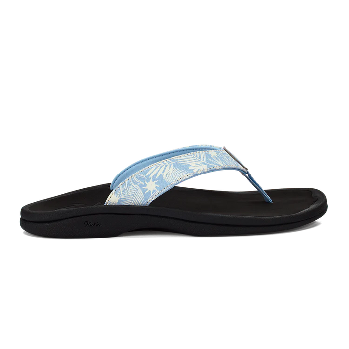OLUKAI OHANA WOMEN'S Sandals Olukai PALE BLUE/BLACK 5 