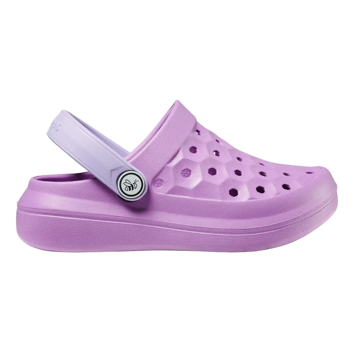JOYBEES VARSITY CLOG KIDS' Sandals Joybees LAVENDER ROSE/PASTEL LILAC C4 