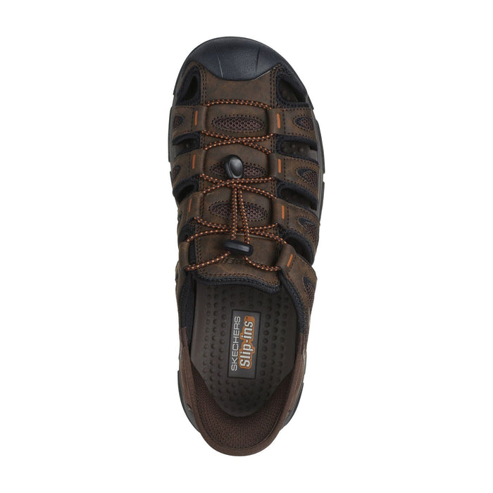 SKECHERS SLIP-INS: RF: TRESMAN-NORVICK MEN'S MEDIUM AND WIDE MEN'S SANDALS SKECHERS 