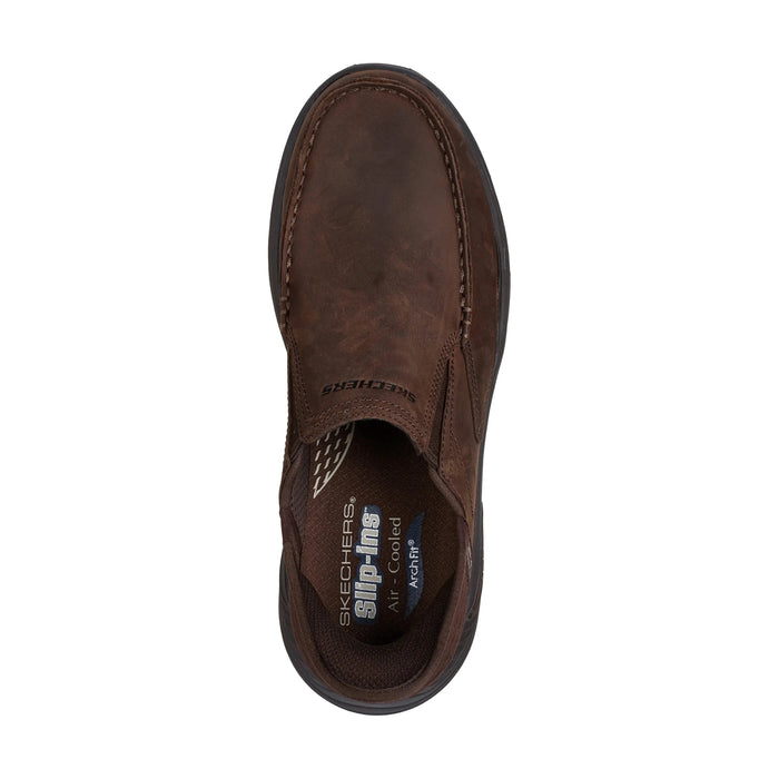 SKECHER SLIP-INS: ARCH FIT MOTLEY-MILO MEN'S MEDIUM AND WIDE MEN'S CASUAL SKECHERS 