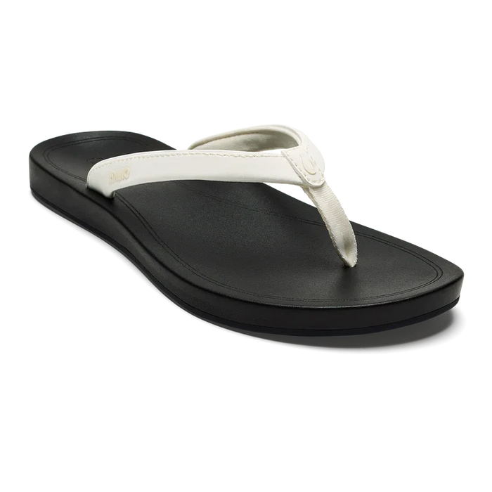 OLUKAI UIKI WOMEN'S WOMEN'S SANDALS Olukai BRIGHT WHITE/LAVA ROCK 5 