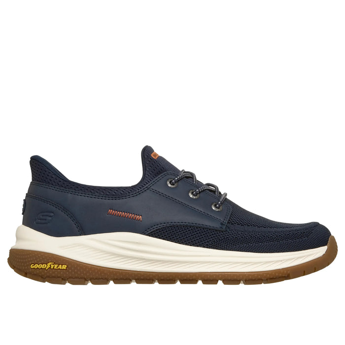 SKECHERS SLIP-INS RELAXED FIT MEROE-ALDEN MEN'S MEDIUM AND WIDE Sneakers & Athletic Shoes SKECHERS 