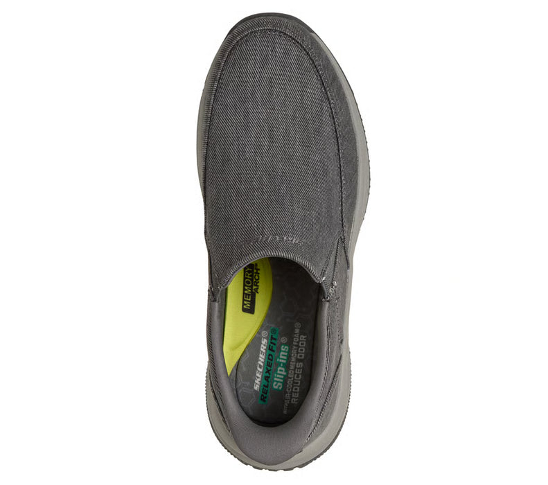 SKECHERS SLIP-INS RELAXED FIT: MEROE-DAYTON MEN'S MEDIUM AND WIDE Sneakers & Athletic Shoes SKECHERS 