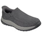 SKECHERS SLIP-INS RELAXED FIT: MEROE-DAYTON MEN'S MEDIUM AND WIDE Sneakers & Athletic Shoes SKECHERS CHARCOAL GRY/CARDAMOM 7 M