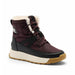 WHITNEY II MID WP WOMEN'S BOOTS SOREL RED LODGE/BLK 5 M