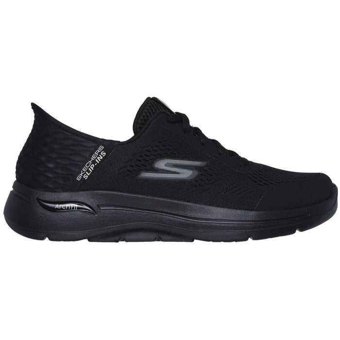 SKECHERS GO WALK ARCH FIT SIMPLICITY MEN'S MEDIUM AND WIDE Sneakers & Athletic Shoes SKECHERS BLACK 7 M