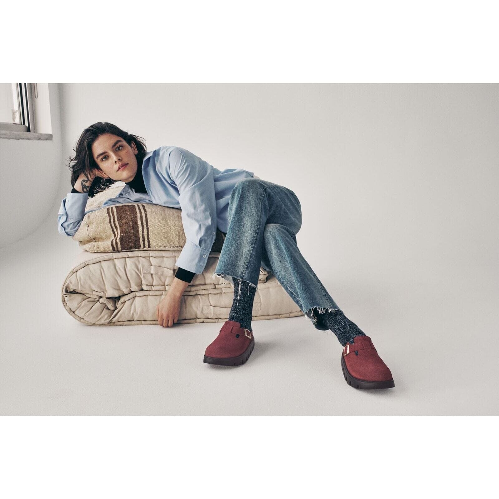 BIRKENSTOCK BOSTON CHUNKY SUEDE Clogs Birkenstock 