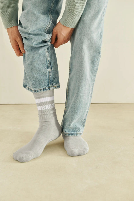 COTTON CREW STRIPE SOCKS BIRKENSTOCK 
