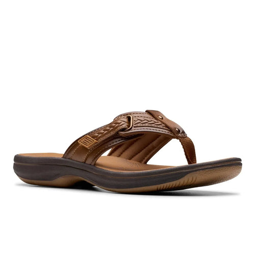 CLARKS BREEZY SUN WOMEN'S Sandals Clarks TAN 5 